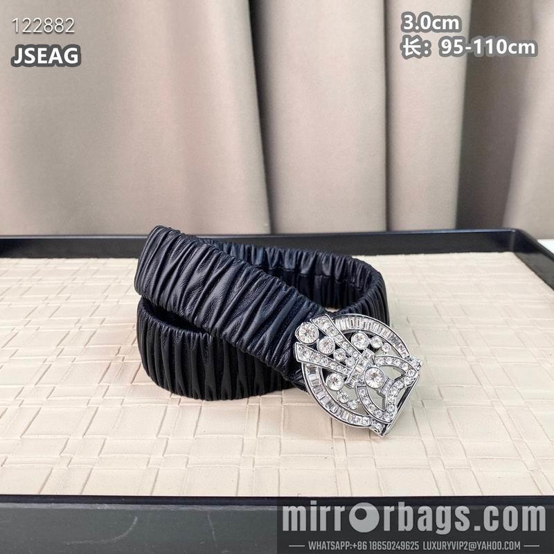 Chanel belt 30mmX95-110cm 8L29