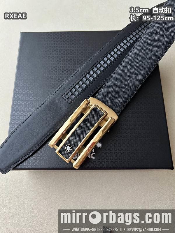 Montlanc belt 35mmX100-125cm 8L79