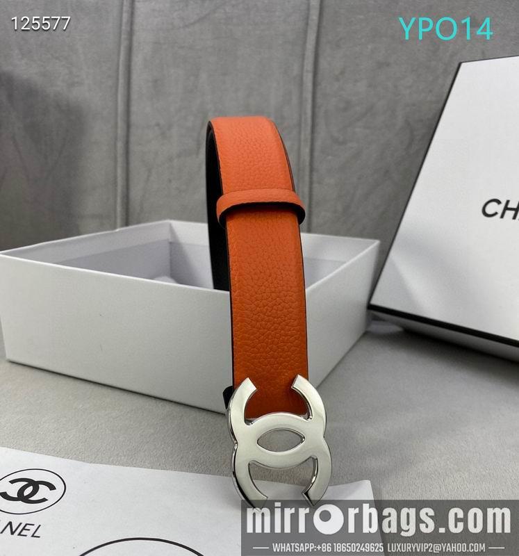 Chanel belt 30mmX95-125cm XH02