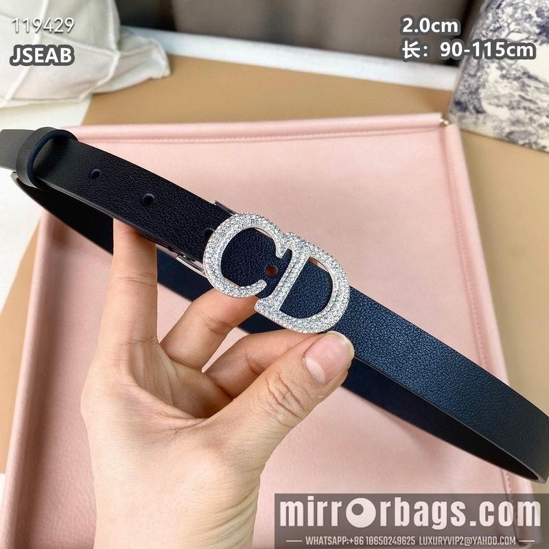 Dior belt 20mmX90-115cm 8L040801