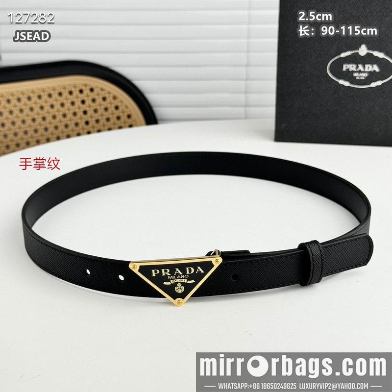 Prada belt 25mmX90-115cm 8L03