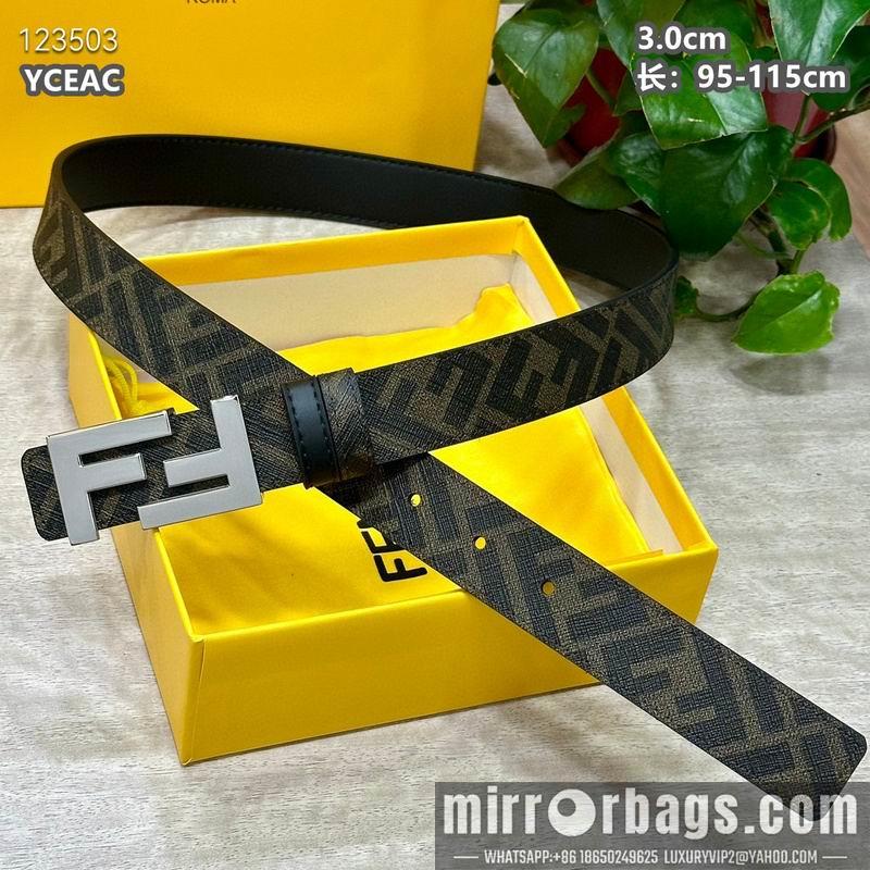 Fendi belt 30mmX95-115cm 8L20