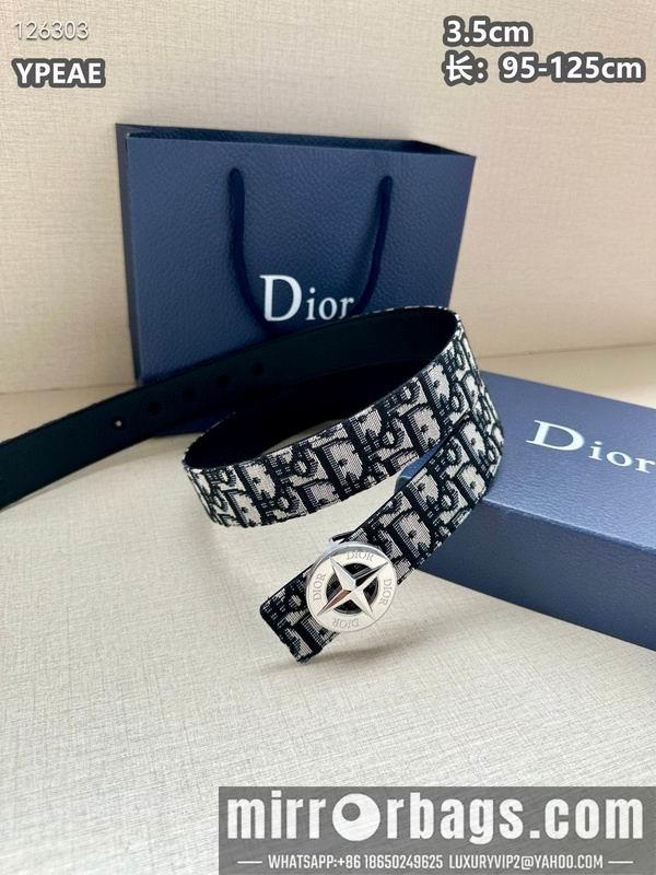 Dior belt 35mmX95-125cm 8L17