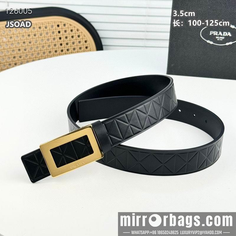 Prada belt 35mmX100-125cm 8L35