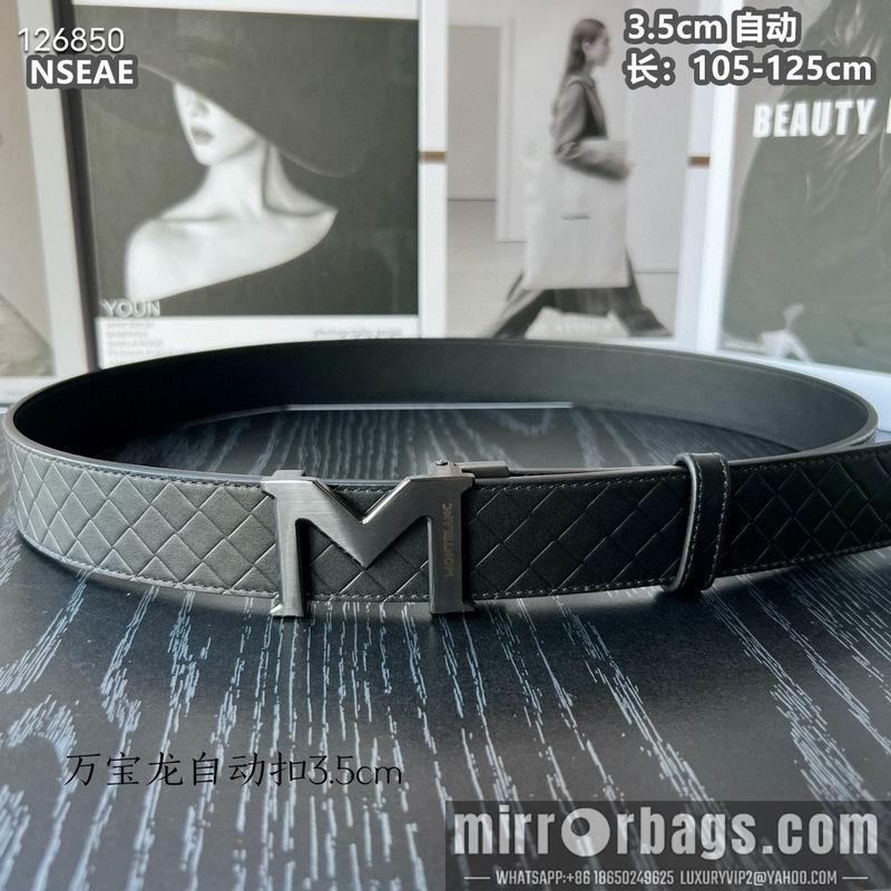 Montlanc belt 35mmX105-125cm 8L64