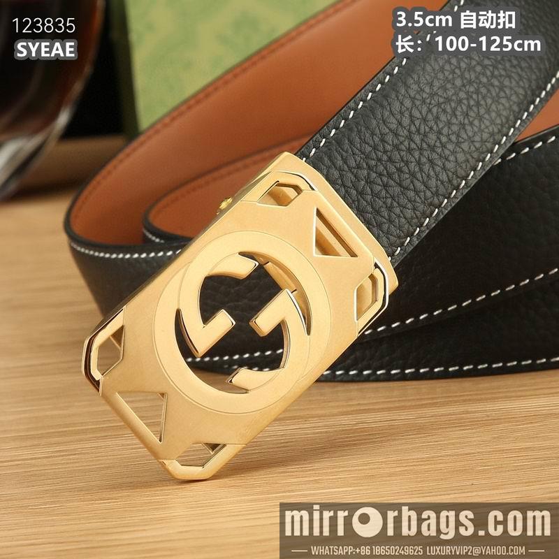 Gucci belt 35mmX100-125cm 8L42