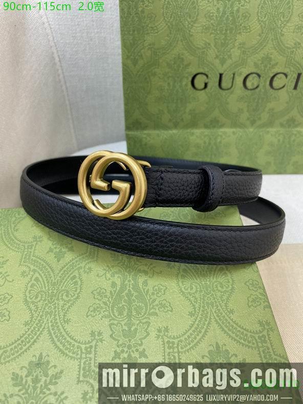 Gucci Belt 20mmX90-115cm 7D03