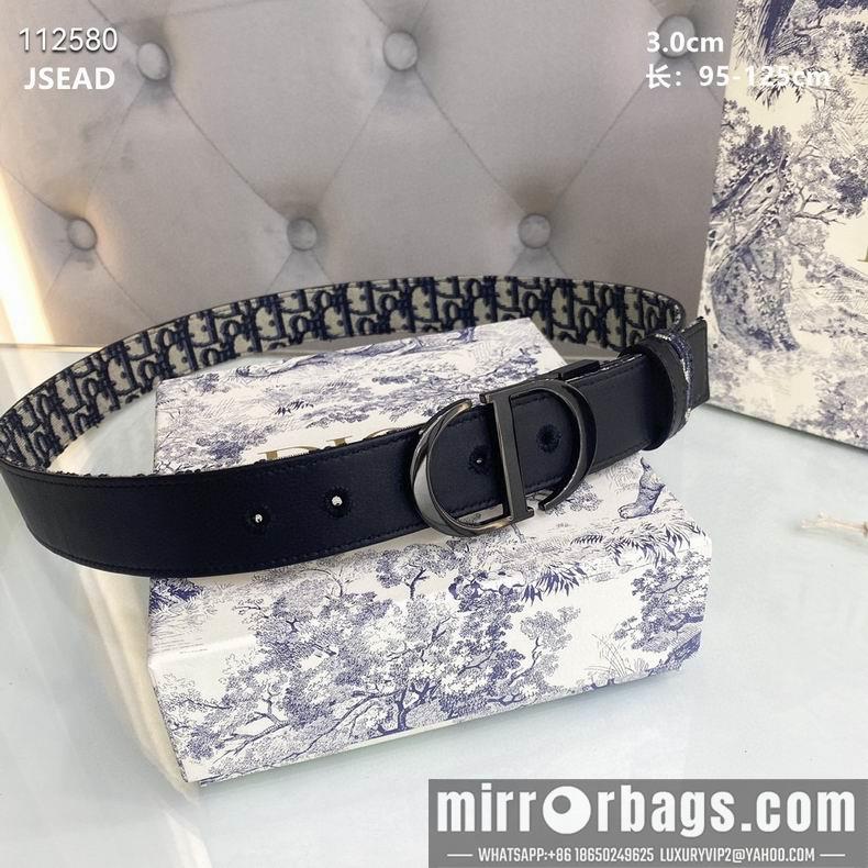 Dior belt 30mmX95-125cm 8L11