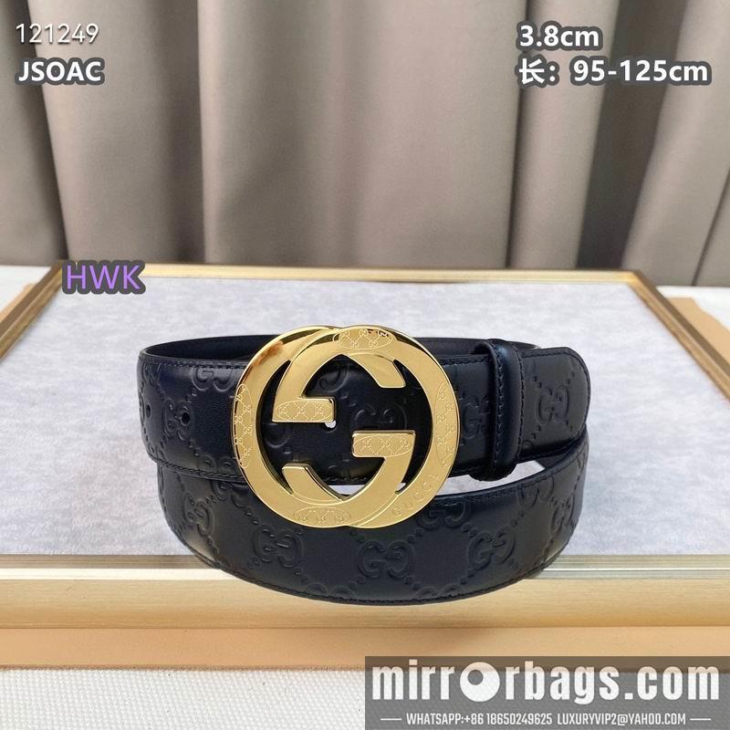Gucci belt 38mmX95-125cm 8L16
