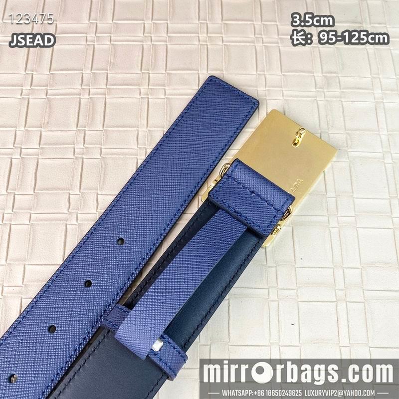Prada belt 35mmX95-125cm 8L33