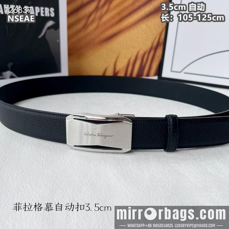 Ferragamo belt 35mmX105-125cm 8L112