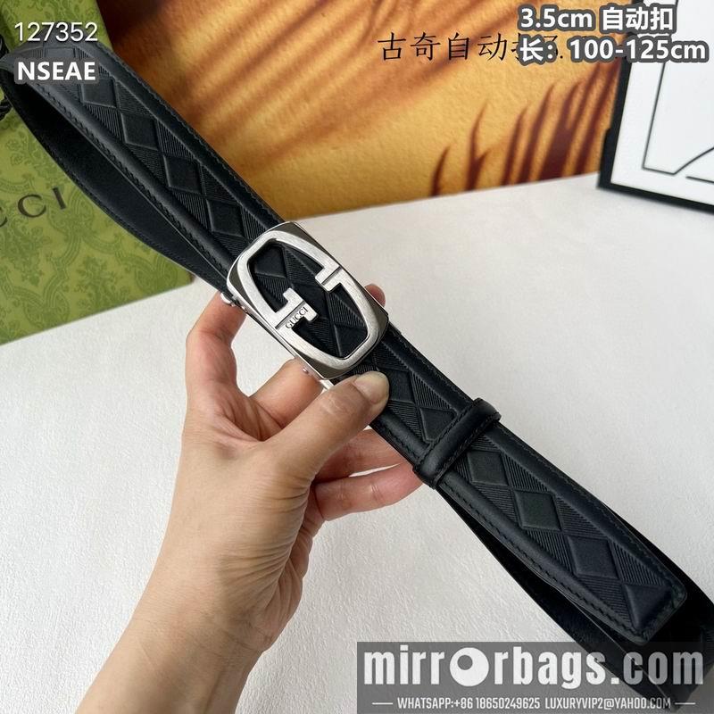 Gucci belt 35mmX100-125cm 8L80