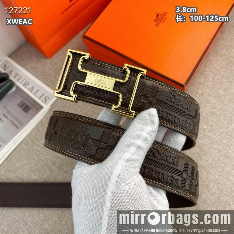 Hermes belt 38mmX100-125cm 8L43
