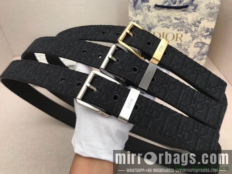 Dior Belt 34mmX95-125cm 7D15