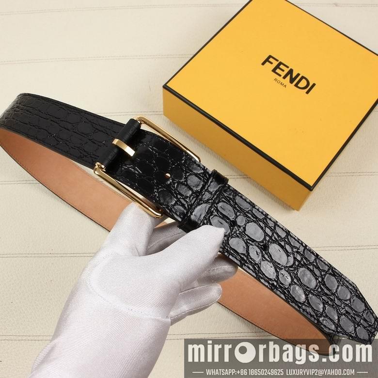 Fendi Belt 38mmX95-125cm 7D32