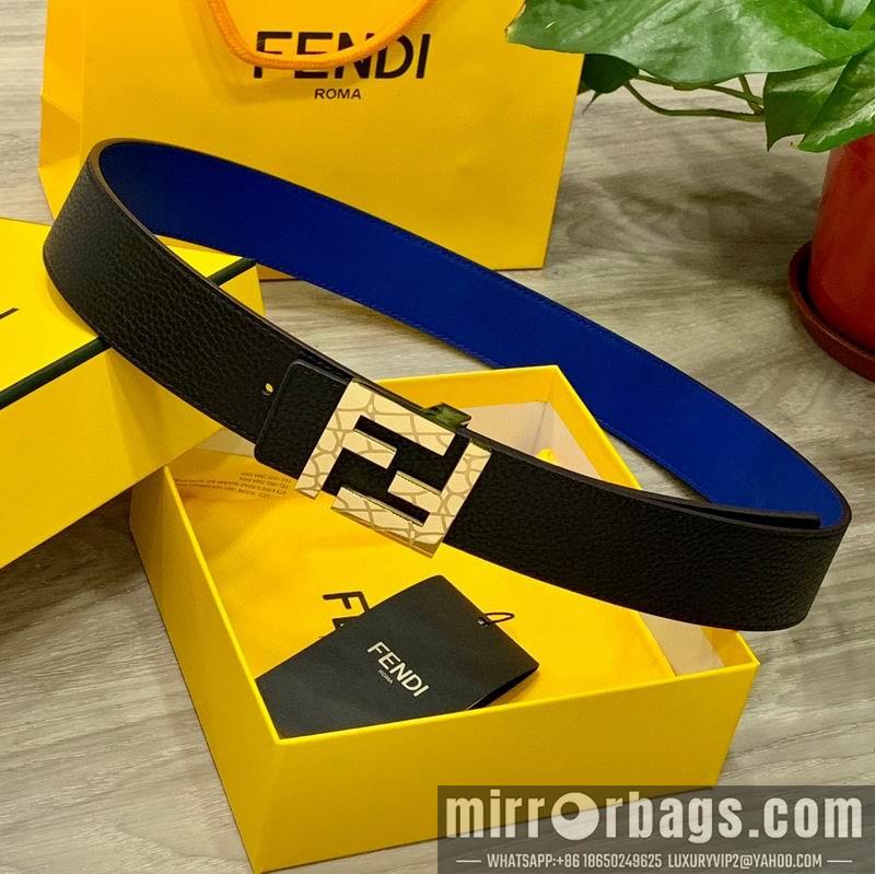 Fendi belt 40mmX95-125cm 7D59