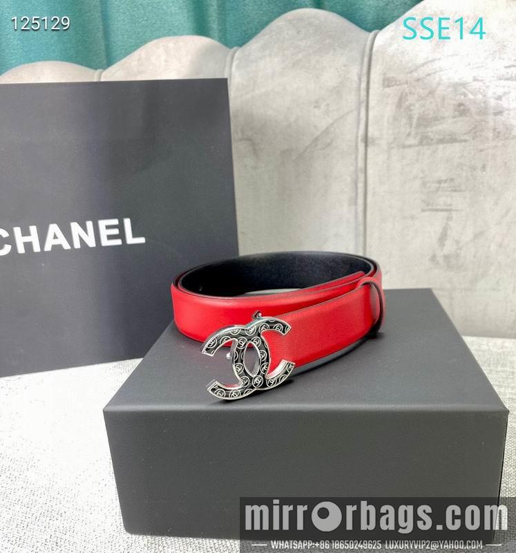 Chanel belt 30mmX95-125cm XH01