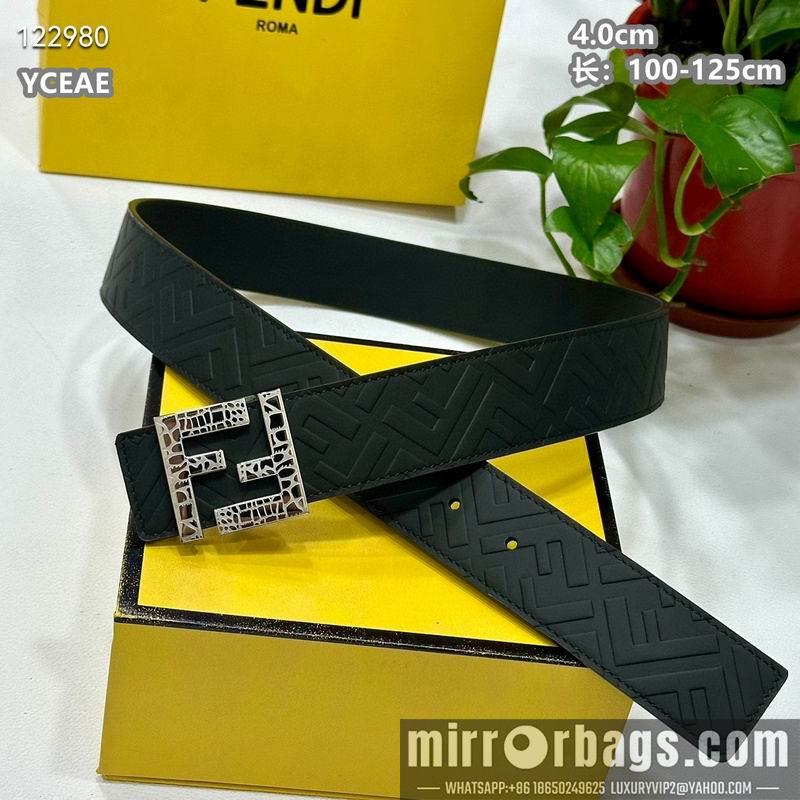 Fendi belt 40mmX100-125cm 8L79
