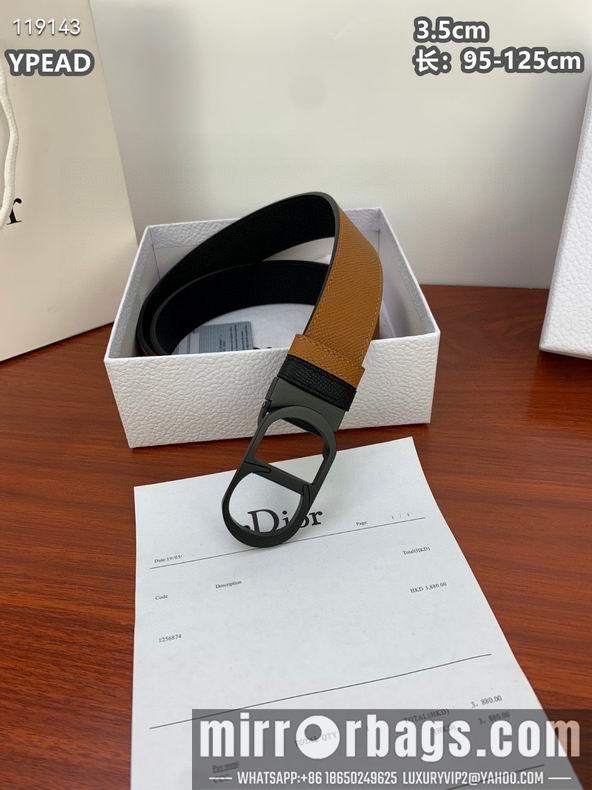 Dior belt 35mmX95-125cm 8L14
