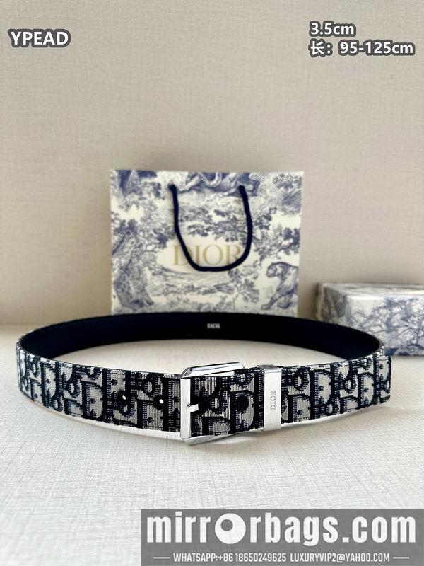 Dior belt 35mmX95-125cm 8L39