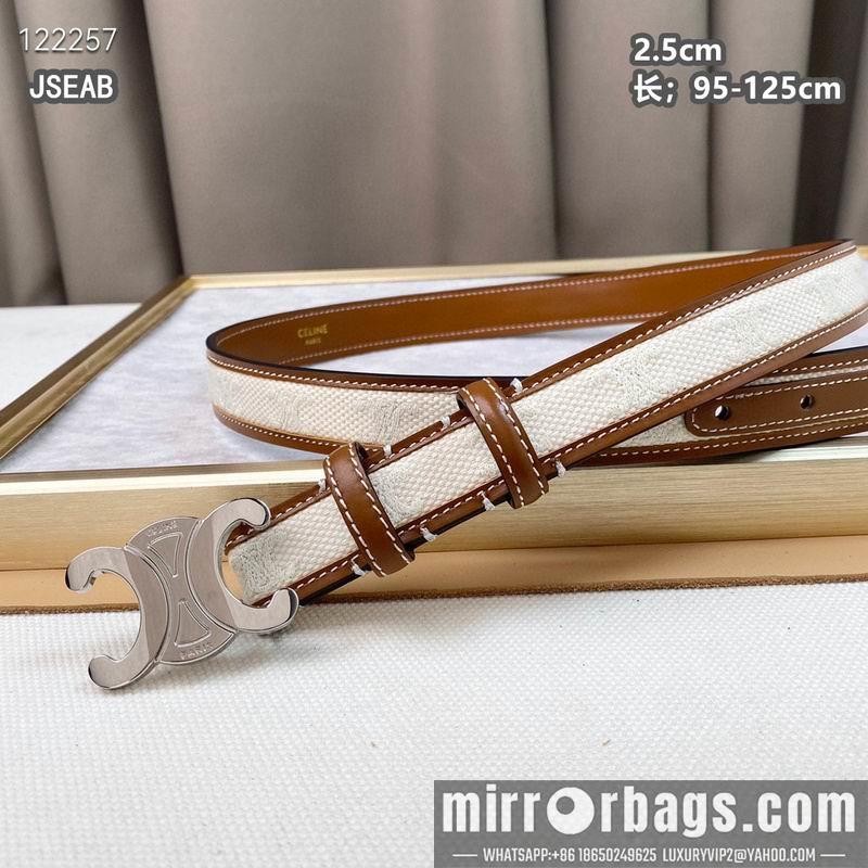 Celine belt 25mmX95-125cm 8L24