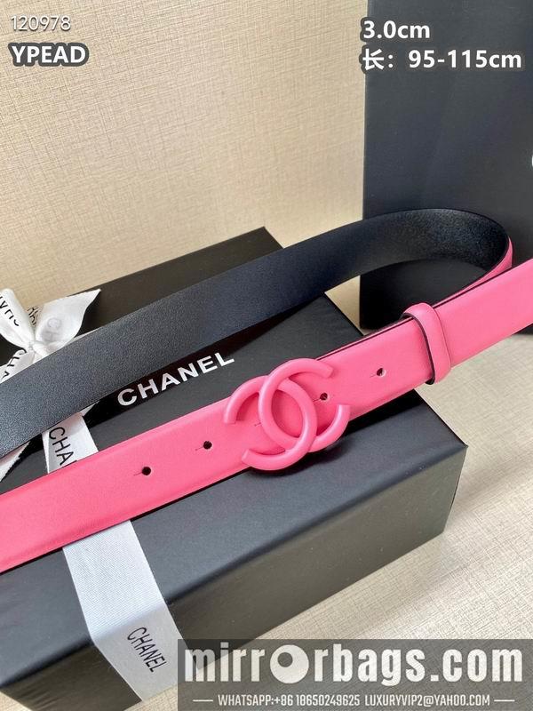 Chanel belt 30mmX95-115cm 8L072004