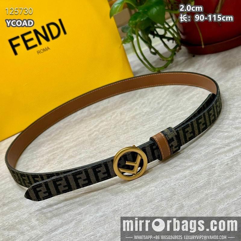 Fendi belt 20mmX90-115cm 8L18