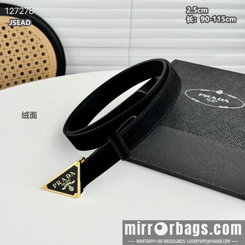 Prada belt 25mmX90-115cm 8L02