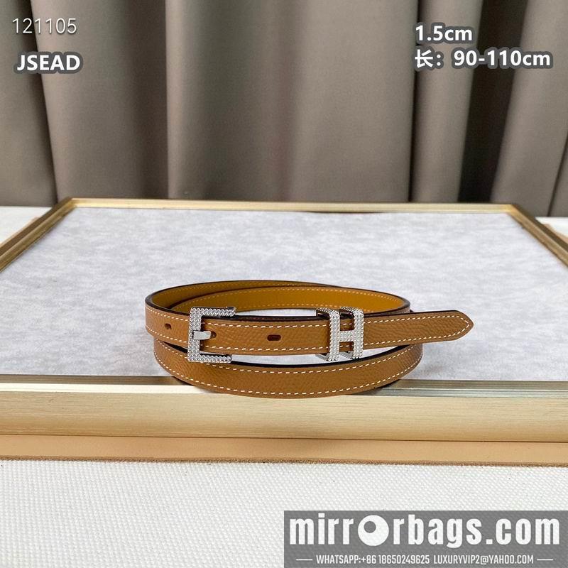 Hermes belt 15mmX90-110cm 8L01