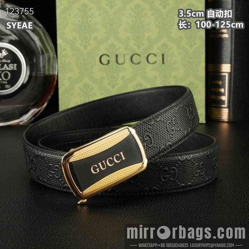 Gucci belt 35mmX100-125cm 8L55