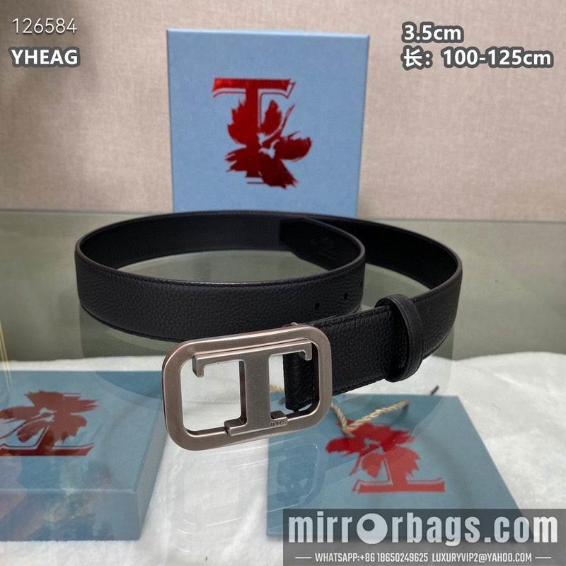 Tod's belt 35mmX100-125cm 8L04