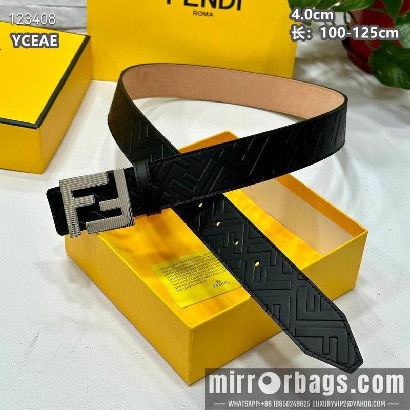 Fendi belt 40mmX100-125cm 8L36