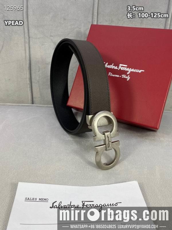 Ferragamo belt 35mmX100-125cm 8L22