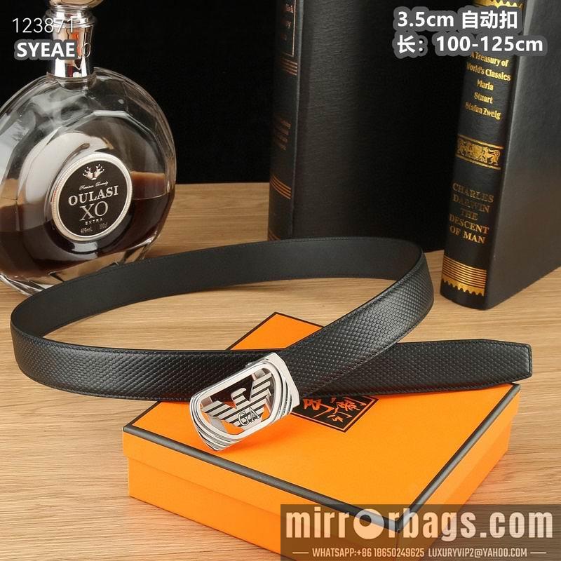 Armani belt 35mmX100-125cm 8L02