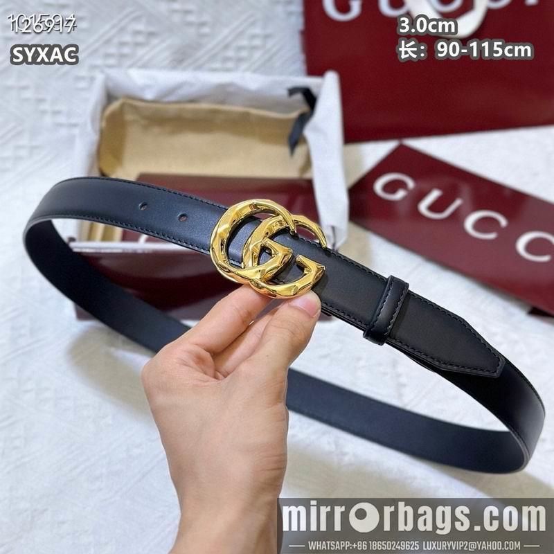 Gucci belt 30mmX90-115cm 8L26