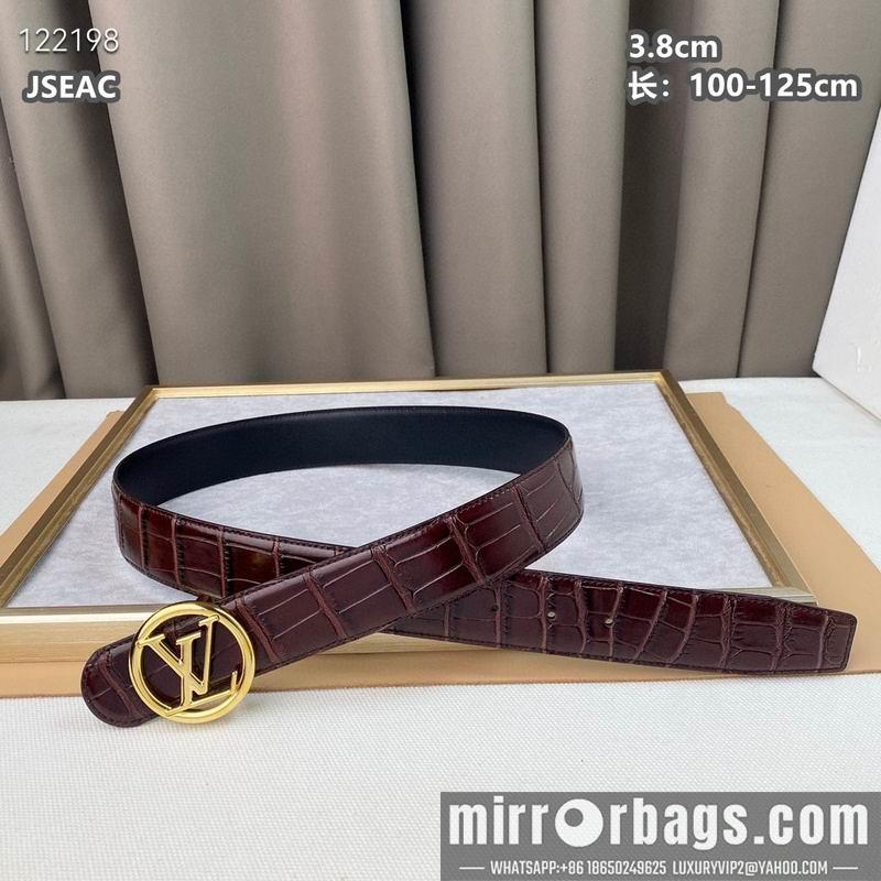 LV belt 38mmX100-125cm 8L07