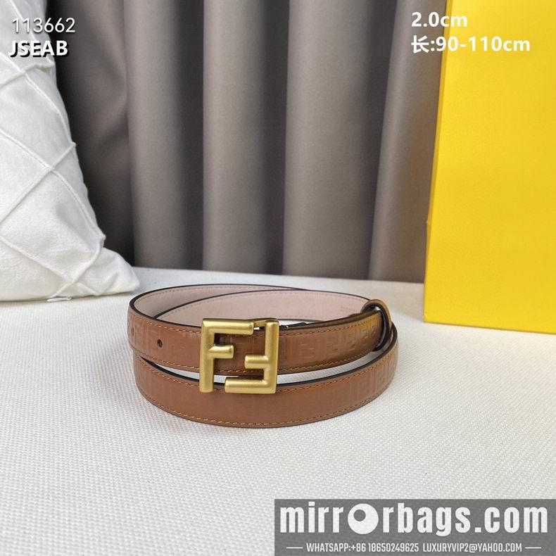 Fendi Belt 20mmX90-110cm 8L08