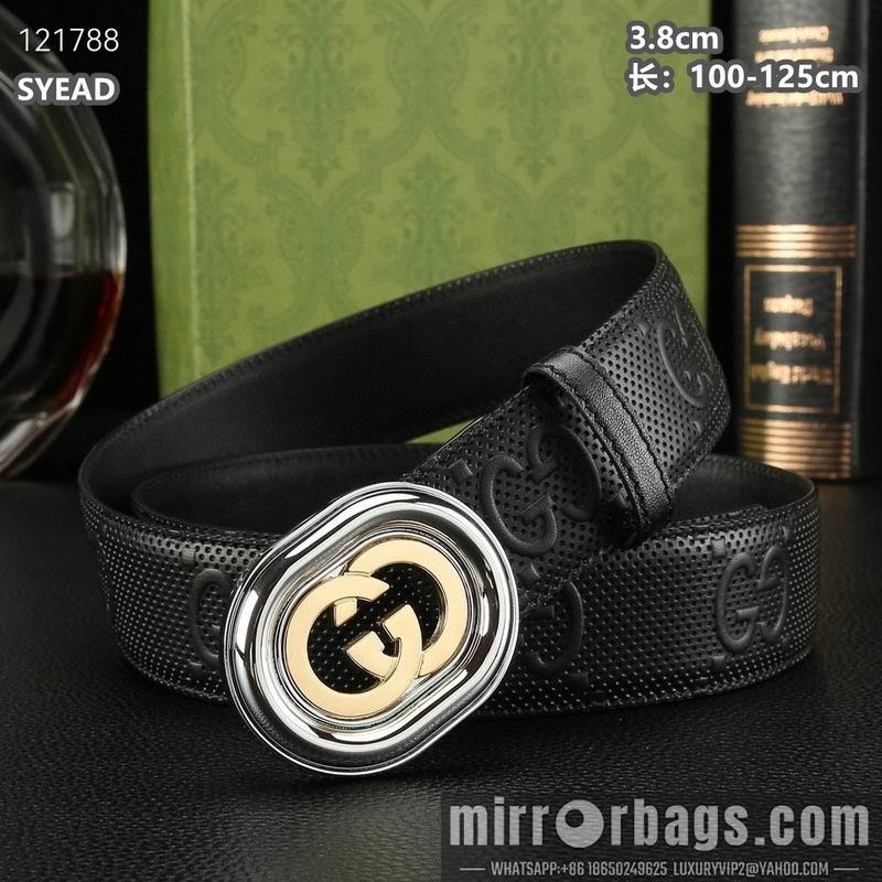 Gucci belt 38mmX100-125cm 8L36