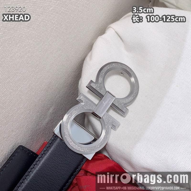 Ferragamo belt 35mmX100-125cm 8L38