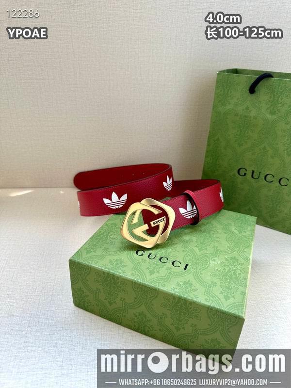 Gucci belt 40mmX100-125cm 8L136