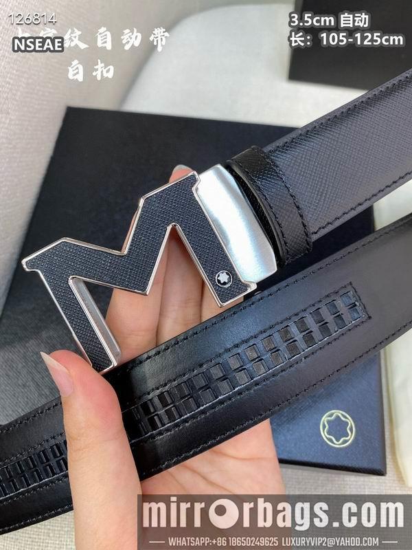 Montlanc belt 35mmX105-125cm 8L61
