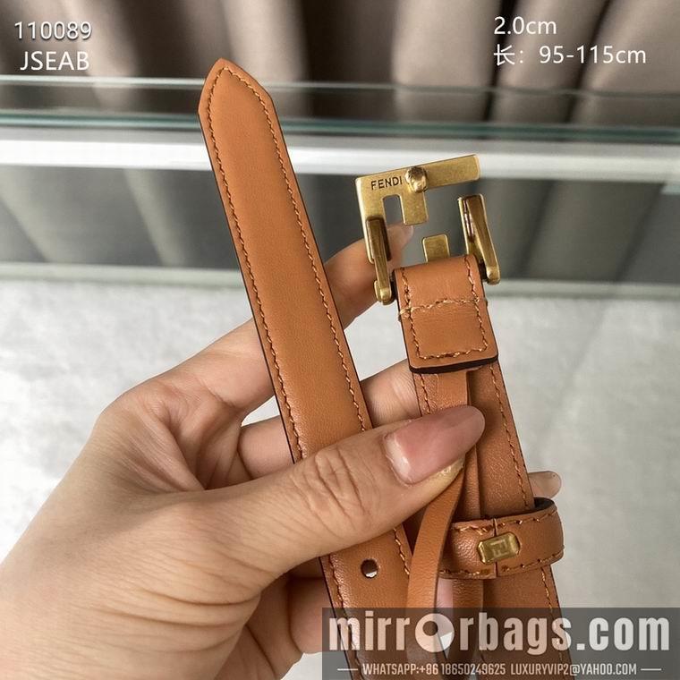 Fendi Belt 20mmX95-115CM 8L09