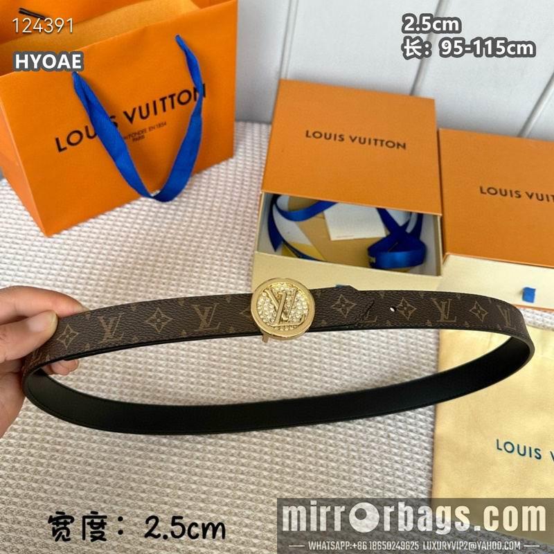 LV belt 25mmX95-115cm 8L13