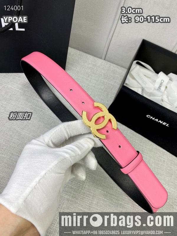 Chanel belt 30mmX90-115cm 8L09