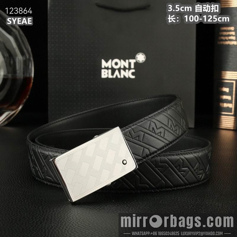 Montlanc belt 35mmX100-125cm 8L46