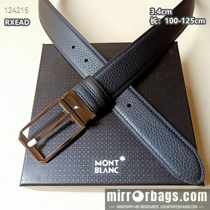 Montblanc belt 34mmX100-125cm 8L05