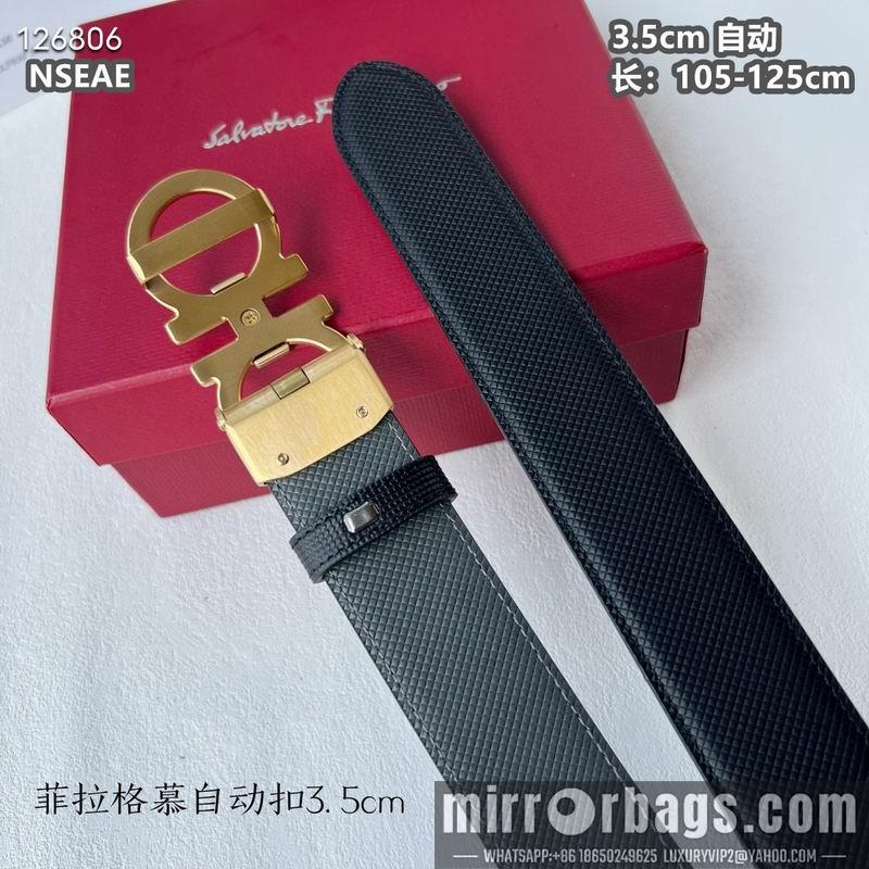 Ferragamo belt 35mmX105-125cm 8L111