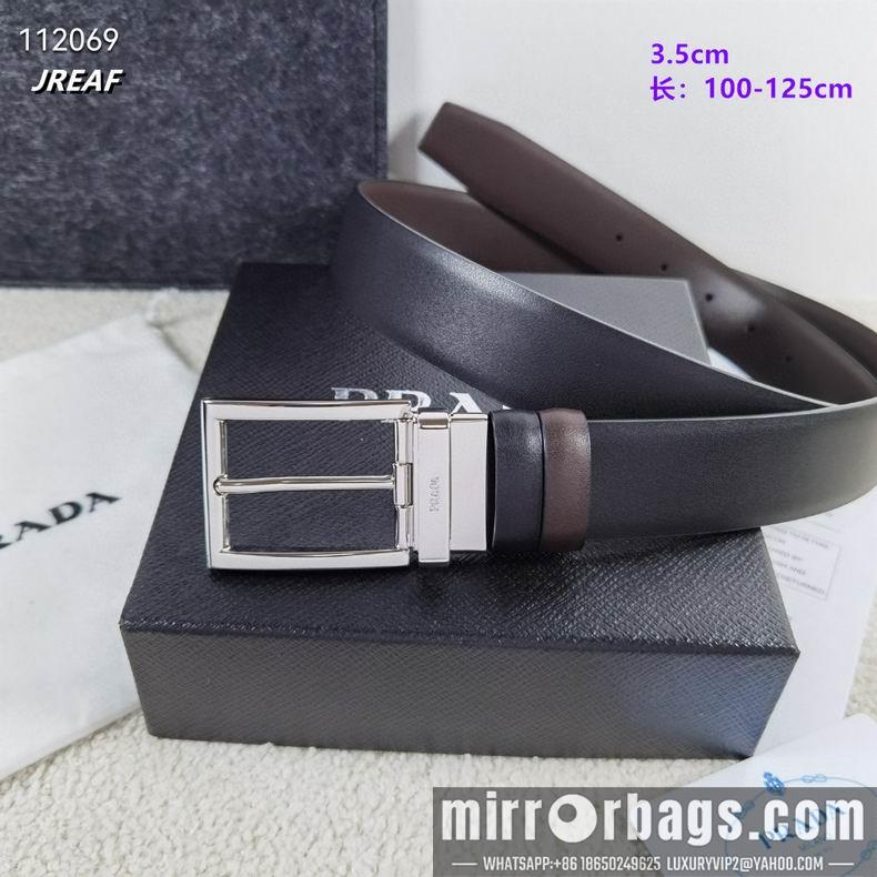 Prada belt 35mmX100-125cm 8L06