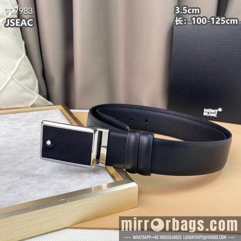 Montblanc belt 35mmX100-125cm 8L10