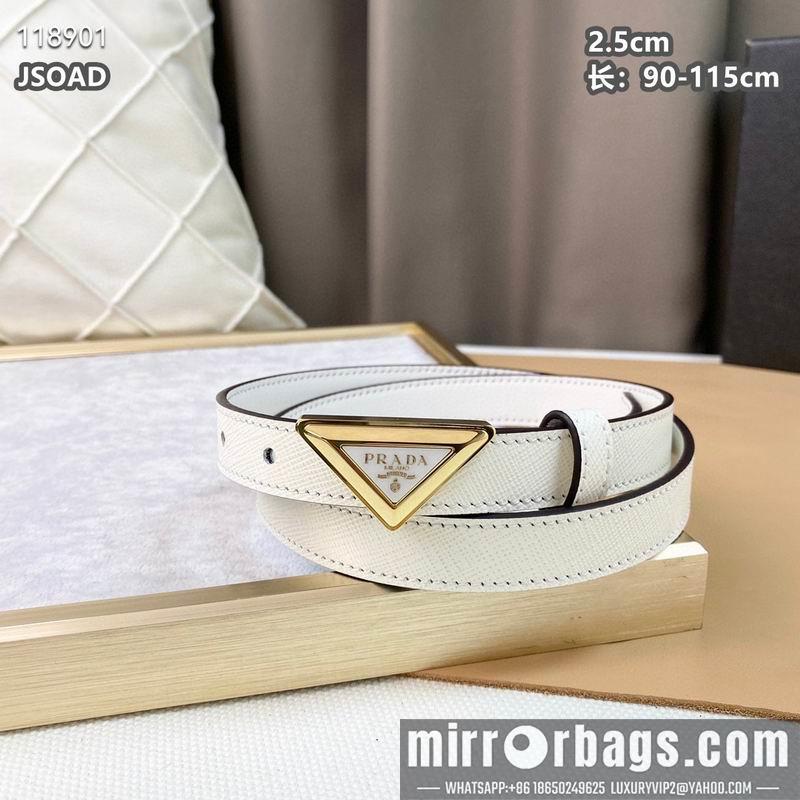 Prada belt 25mmX90-115cm 8L040801